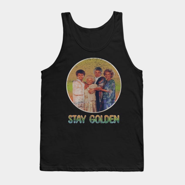 vintage grunge golden girls 90s Tank Top by VarioModifikasi Gank